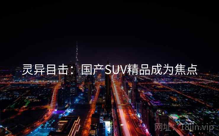 灵异目击：国产SUV精品成为焦点