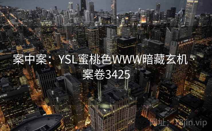 案中案：YSL蜜桃色WWW暗藏玄机 · 案卷3425