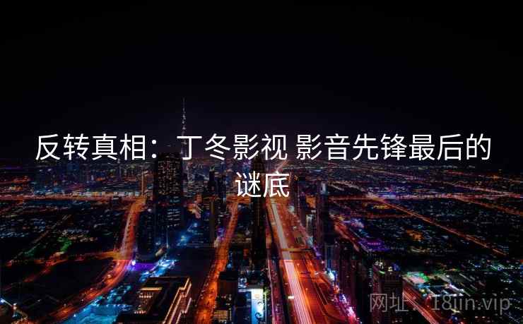 反转真相：丁冬影视 影音先锋最后的谜底