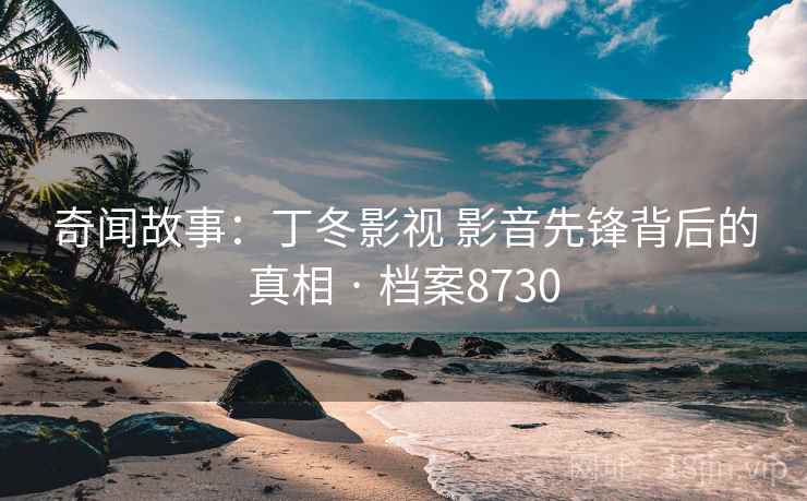 奇闻故事:丁冬影视 影音先锋背后的真相 · 档案8730